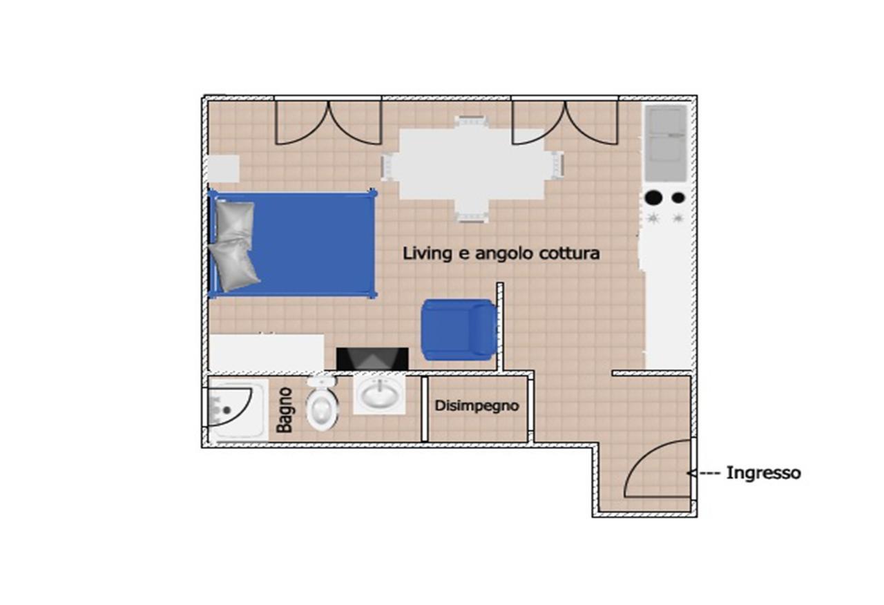 Residence Colibrì Family&Bike Loano Habitación foto